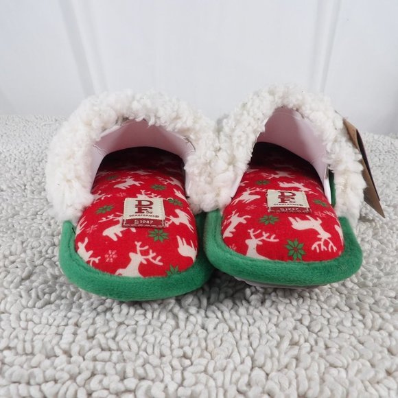 DearFoam Holiday "Official Cookie Tester "Memory Foam Slippers Size S 5-6 - Picture 3 of 9